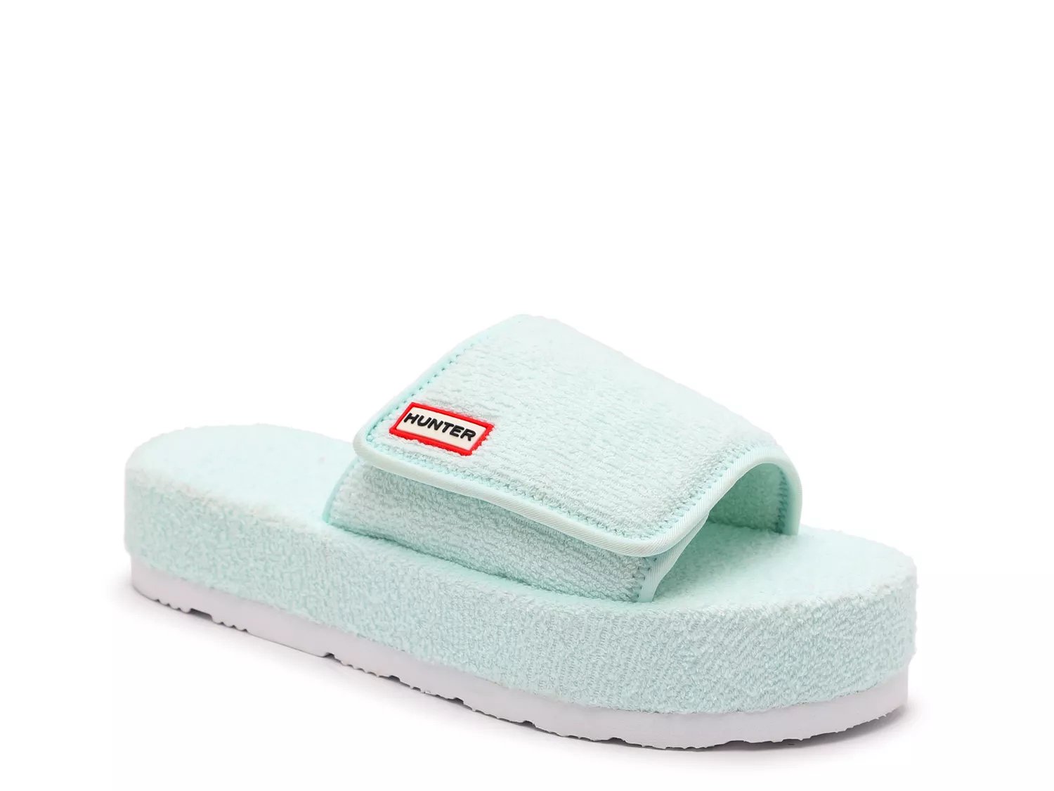 hunter terry beach slide sandals