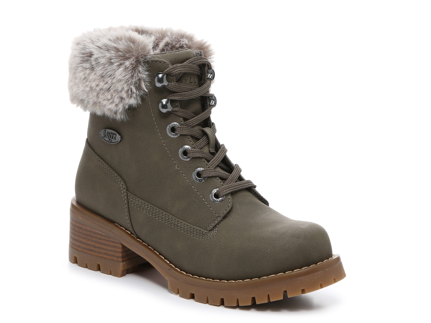 grey lugz boots