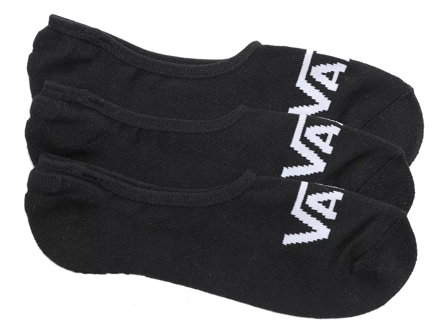  Super Men's No Show Liners - 3 Pack 