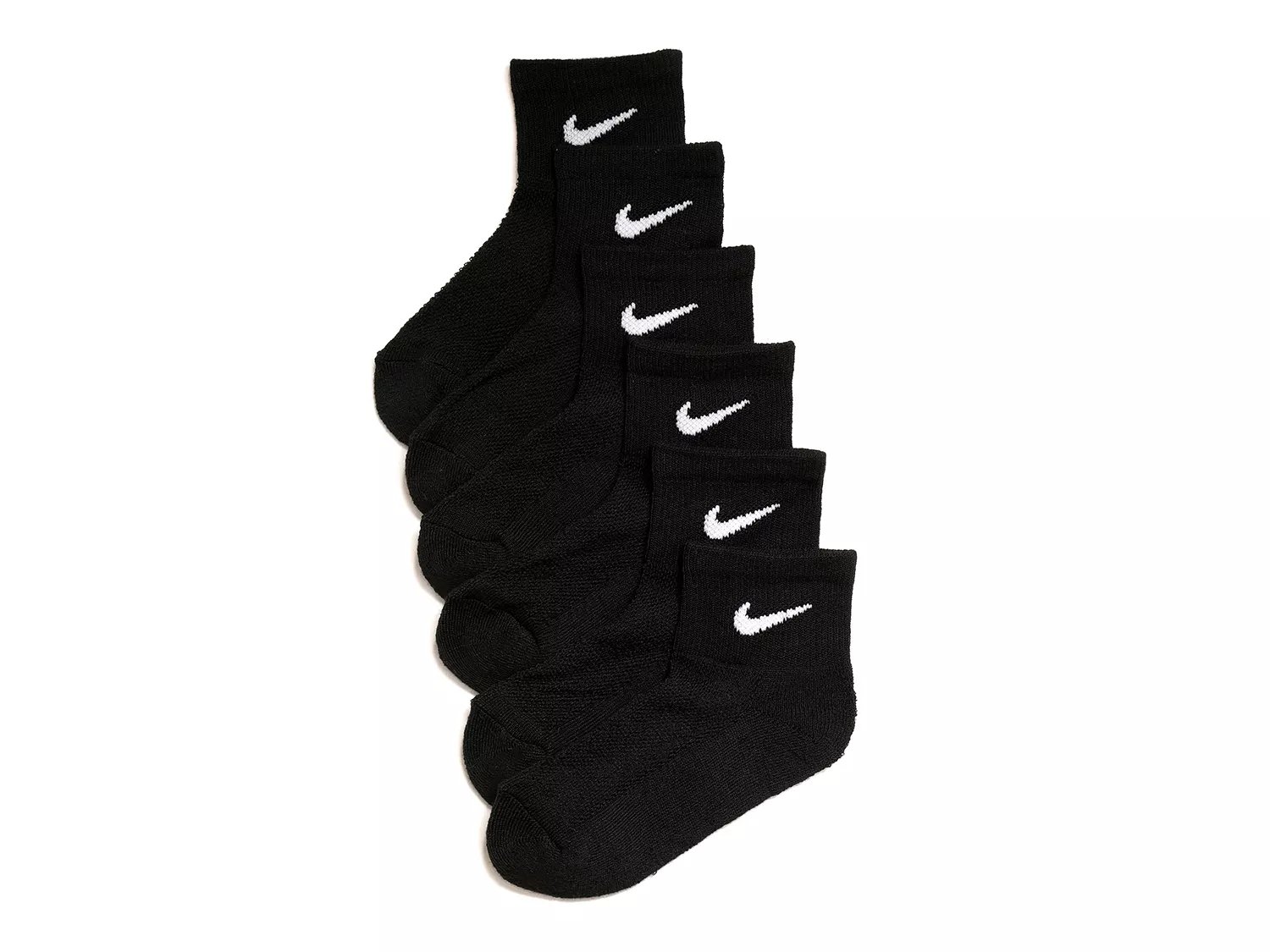  Cushioned Kids' Crew Socks - 6 Pack 