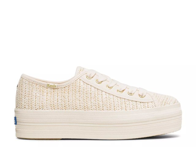 Keds Keds x Kate Spade New York Triple Up Woven Platform Sneaker - Women's  - Free Shipping | DSW