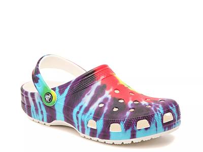 Crocs tie dye online classic clog