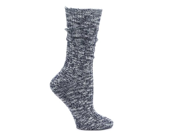 Cotton top slub socks