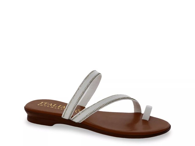 White flat sandals dsw on sale