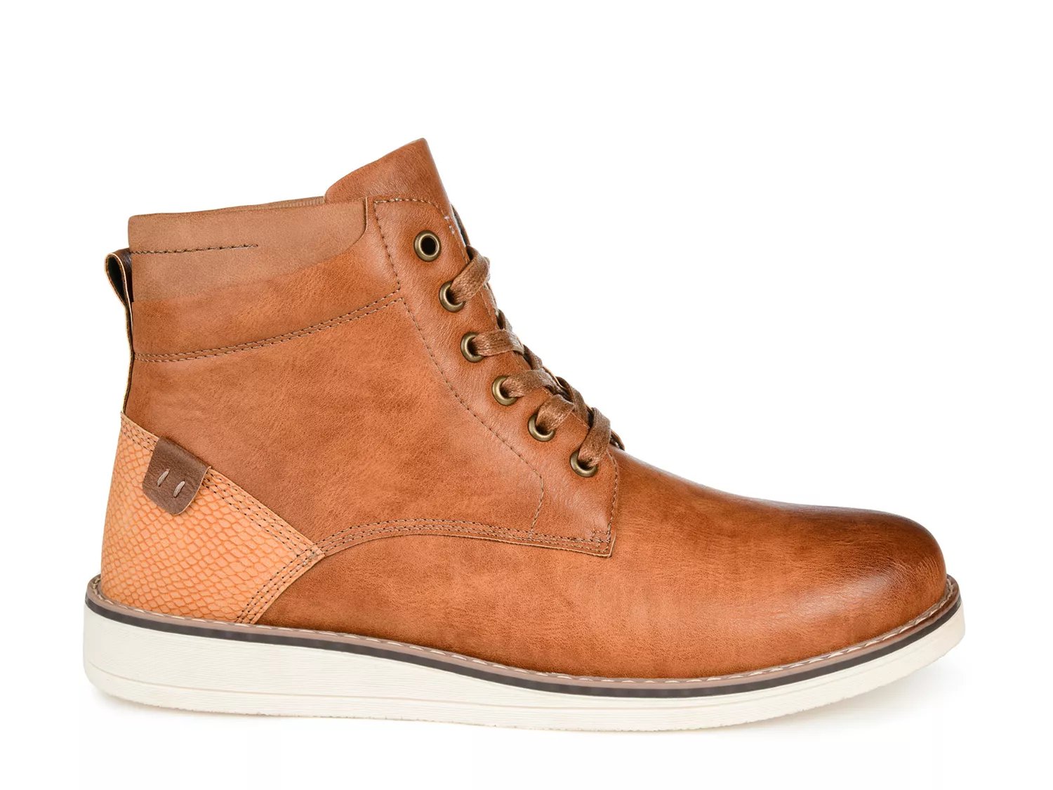 evans tan boots