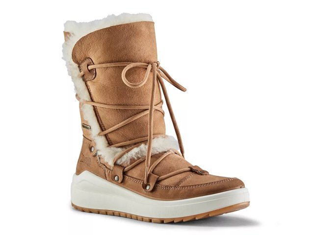 Dsw shearling deals boots