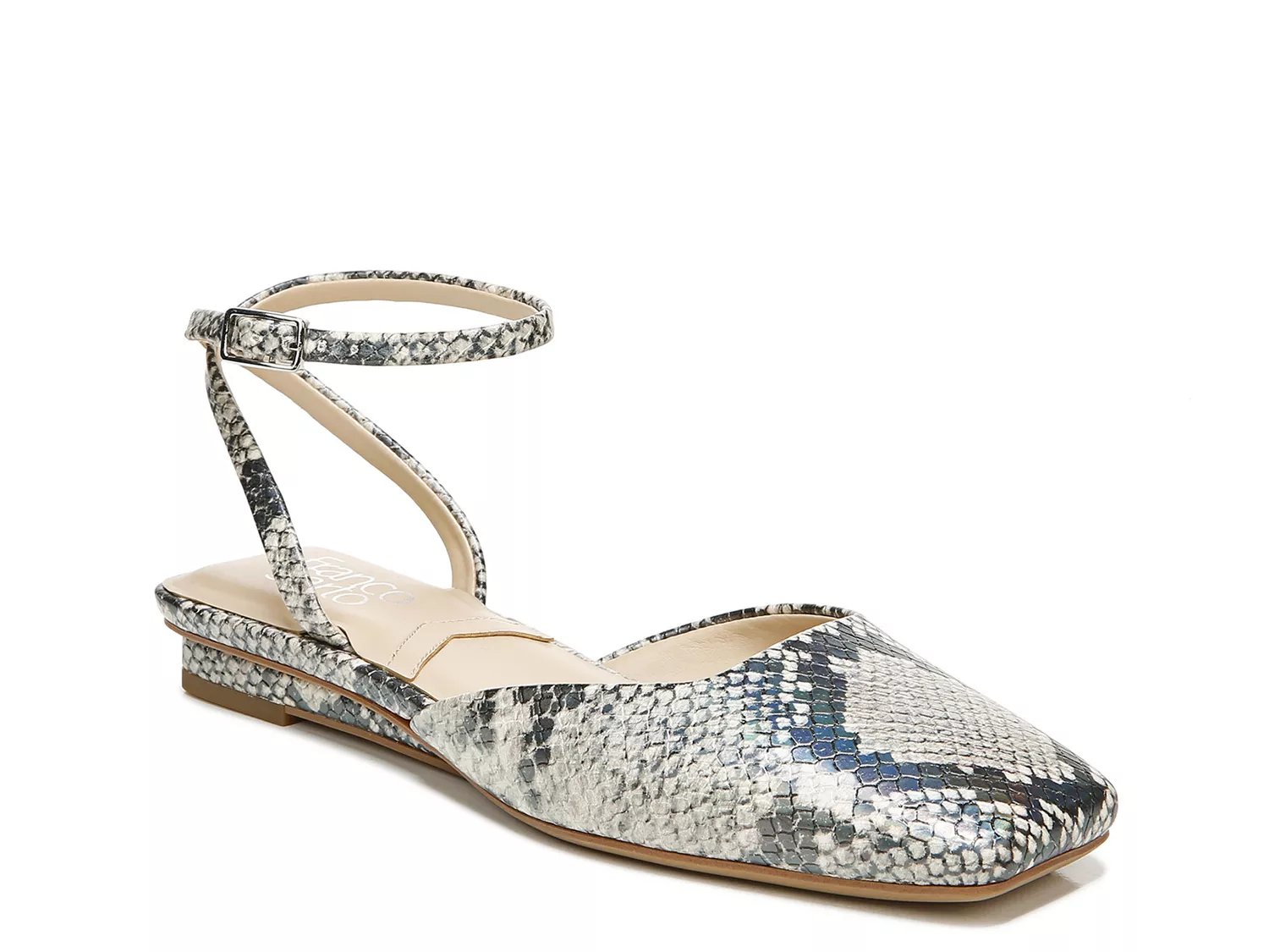 Franco sarto snakeskin on sale flats