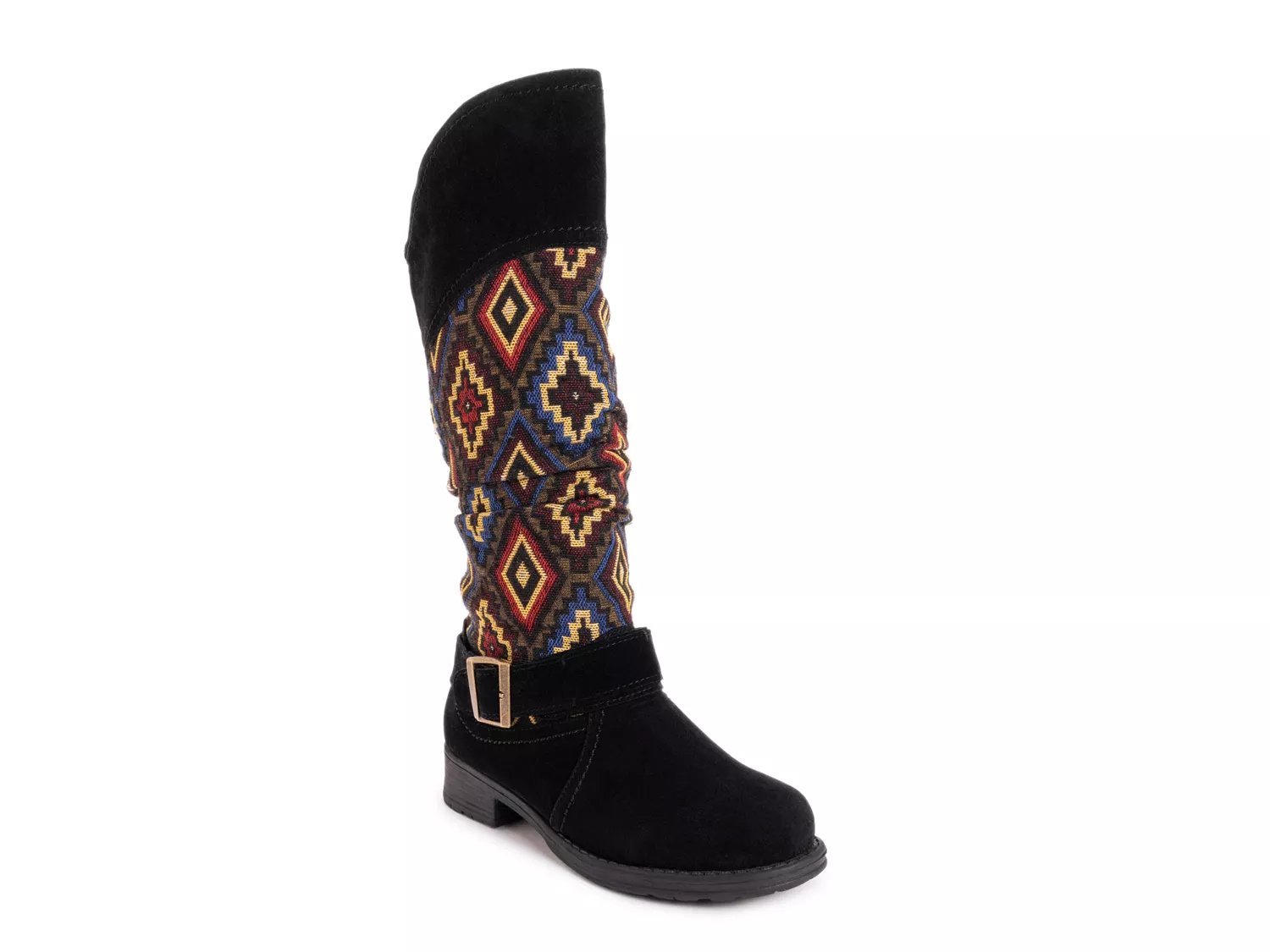 muk luks wide calf boots
