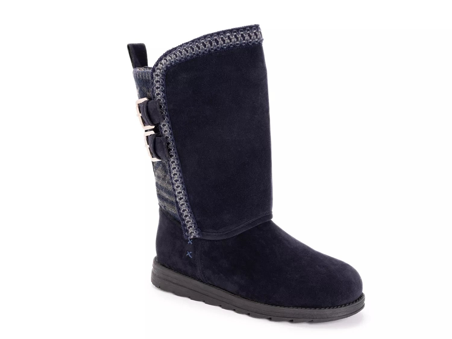 muk luks wide calf boots