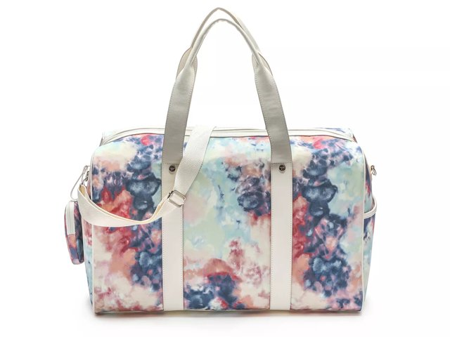 Madden Girl Nylon Tie Dye Weekender Bag