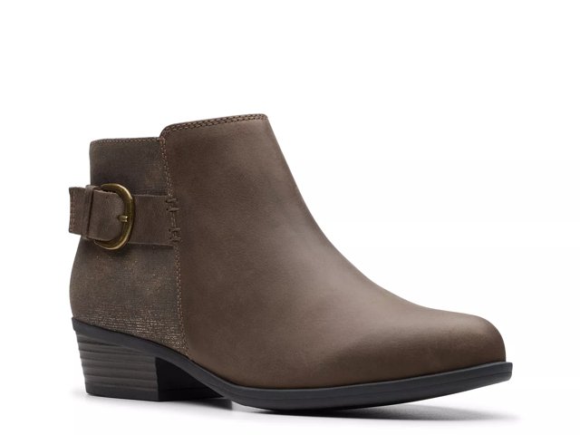 Clark booties dsw hotsell