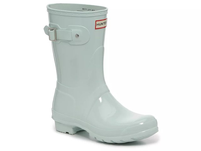 HUNTER Original Short Gloss Rain Boot Women s