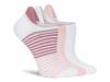Lemon Stripe No Show Socks - 3 Pack