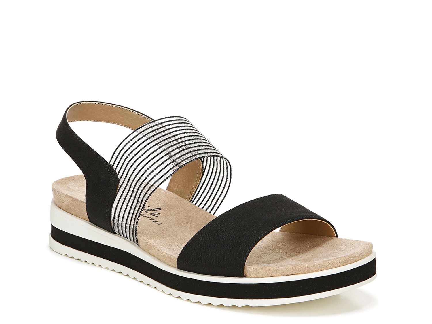 LifeStride Zing Platform Sandal - Free Shipping | DSW