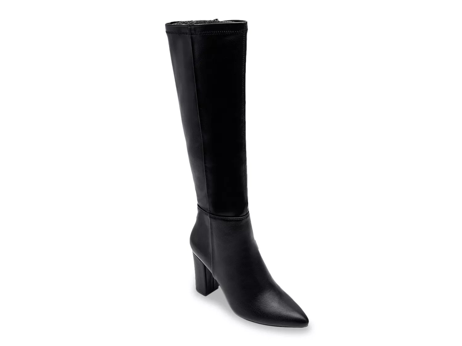 mabel town pull on boot for women in black