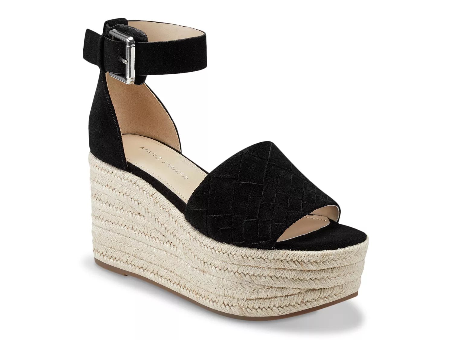 Marc Fisher Varin Espadrille Wedge Sandal - Free Shipping | DSW