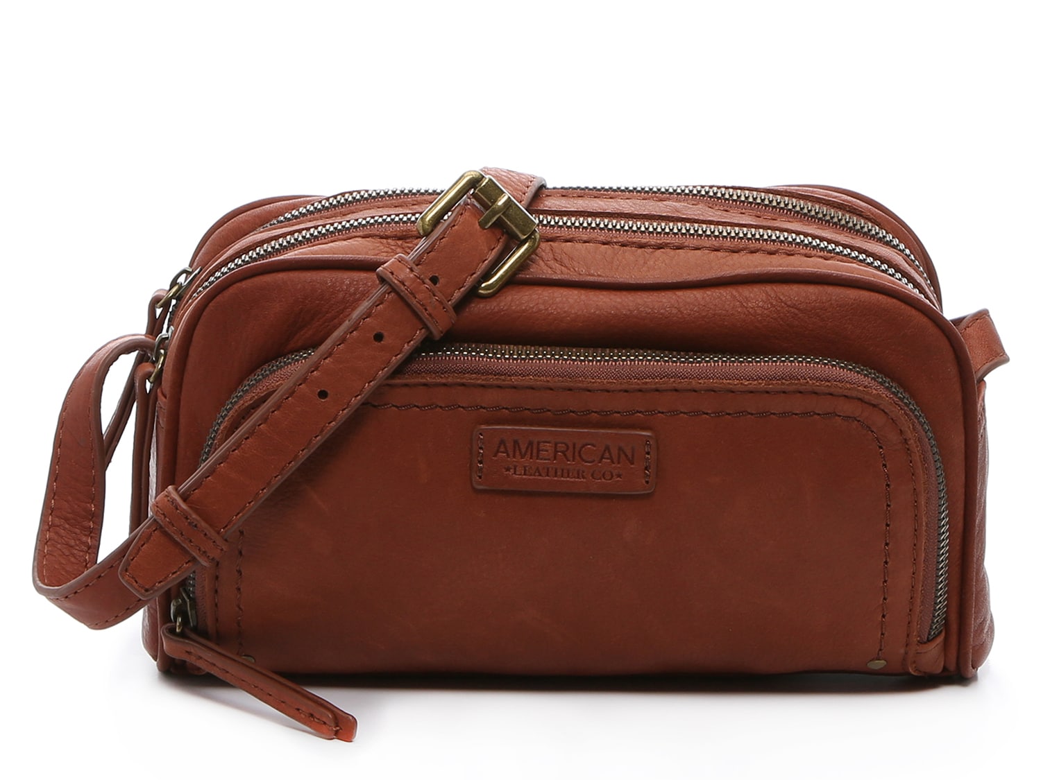 American Leather Co. Leather Crossbody Bag - Free Shipping | DSW