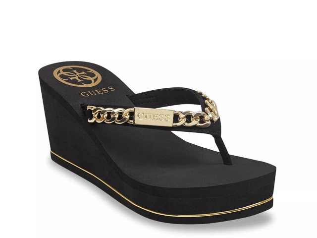 Wedge sandals guess on sale