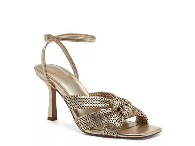 Gold strappy heels dsw hot sale