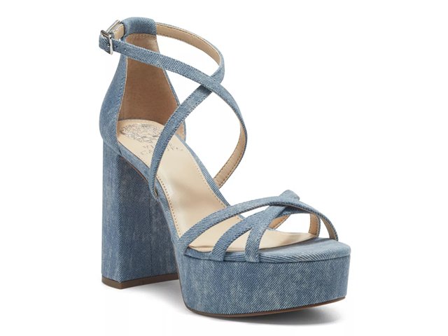Vince camuto top blue sandals