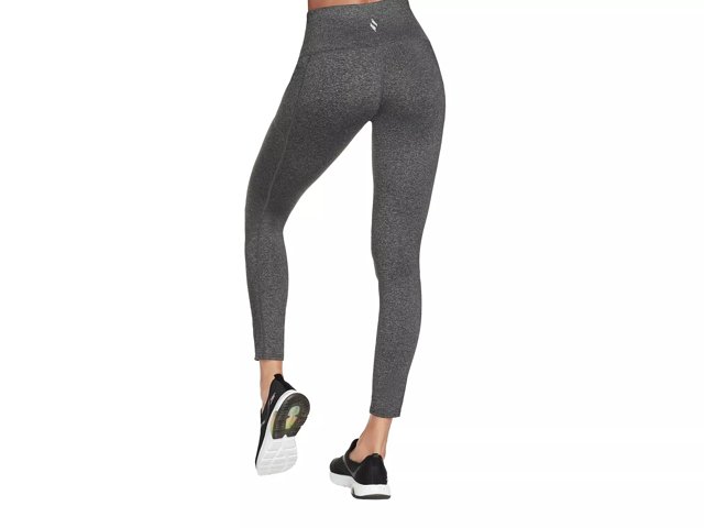 Skechers GOFLEX Ladies Gym Leggings Charcoal Grey