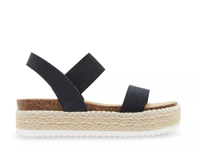 Cybell espadrille platform sandal top