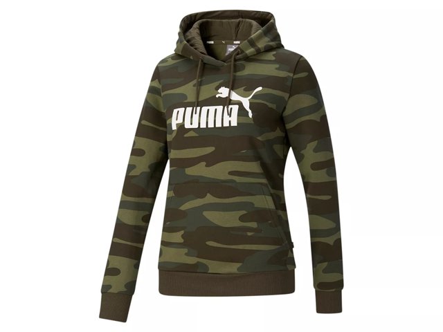 Puma camo discount hoodie womens