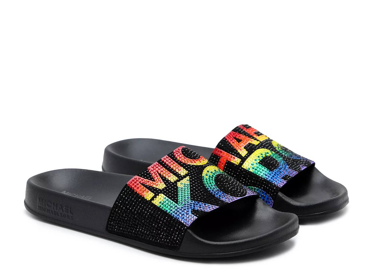 Michael kors gilmore slides rainbow new arrivals