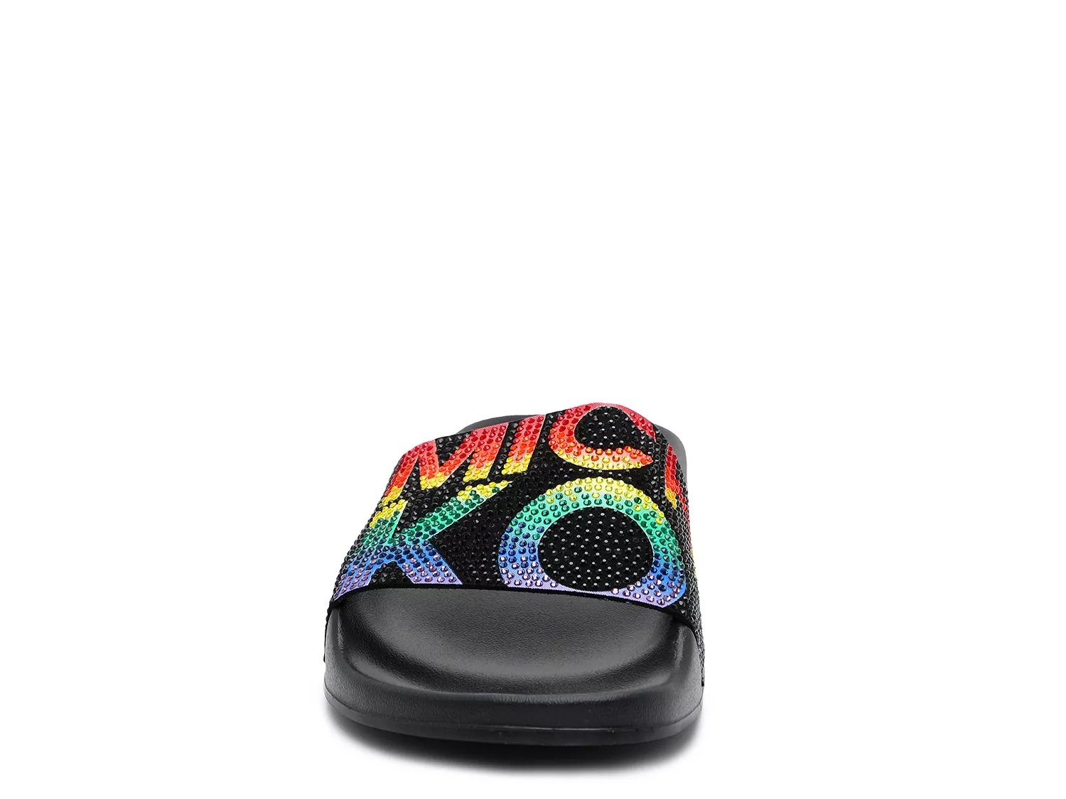 michael kors gilmore slides rainbow