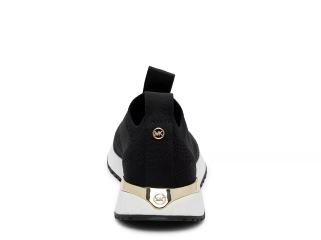 Black and gold michael kors sneakers new arrivals