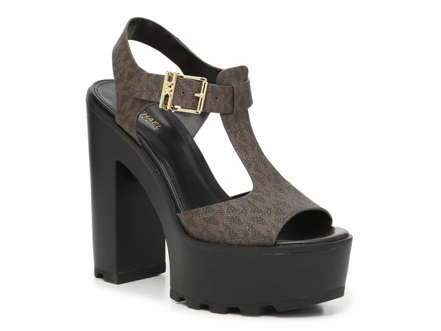 Michael michael kors sinead hotsell platform sandals