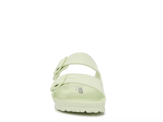 Green Birkenstock Womens Arizona Essentials Slide Sandal, Sandals