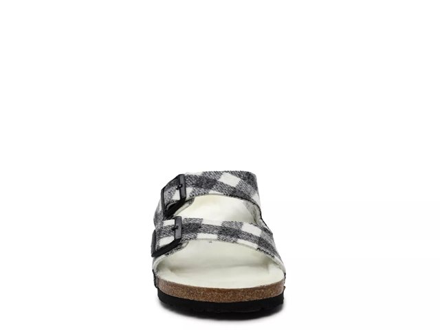 Birkenstock Arizona Shearling Plaid White  BIRKENSTOCK ATTITUDES –  Birkenstock Attitudes