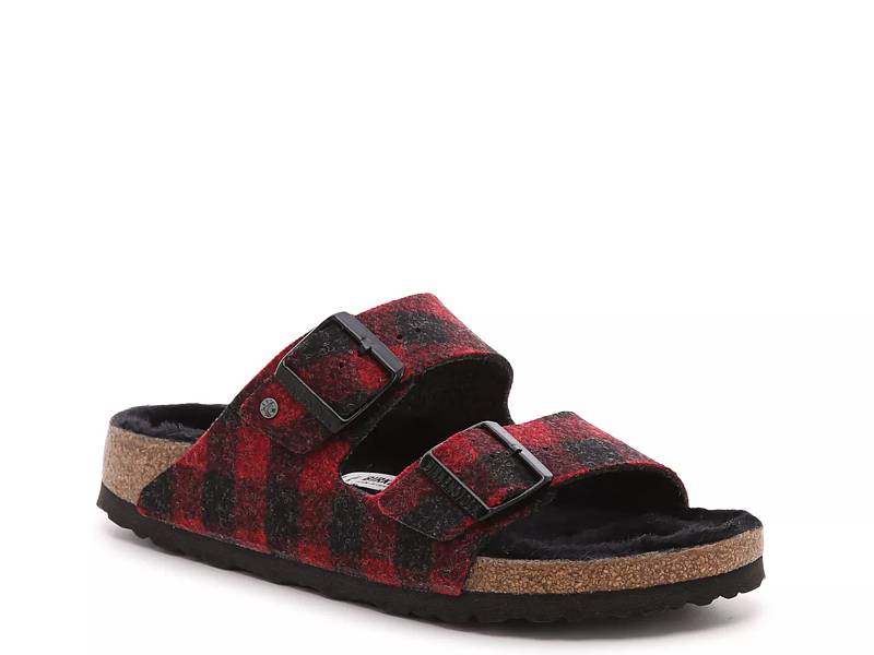 Birkenstock Women's Arizona Shearling Lined Sandal Black