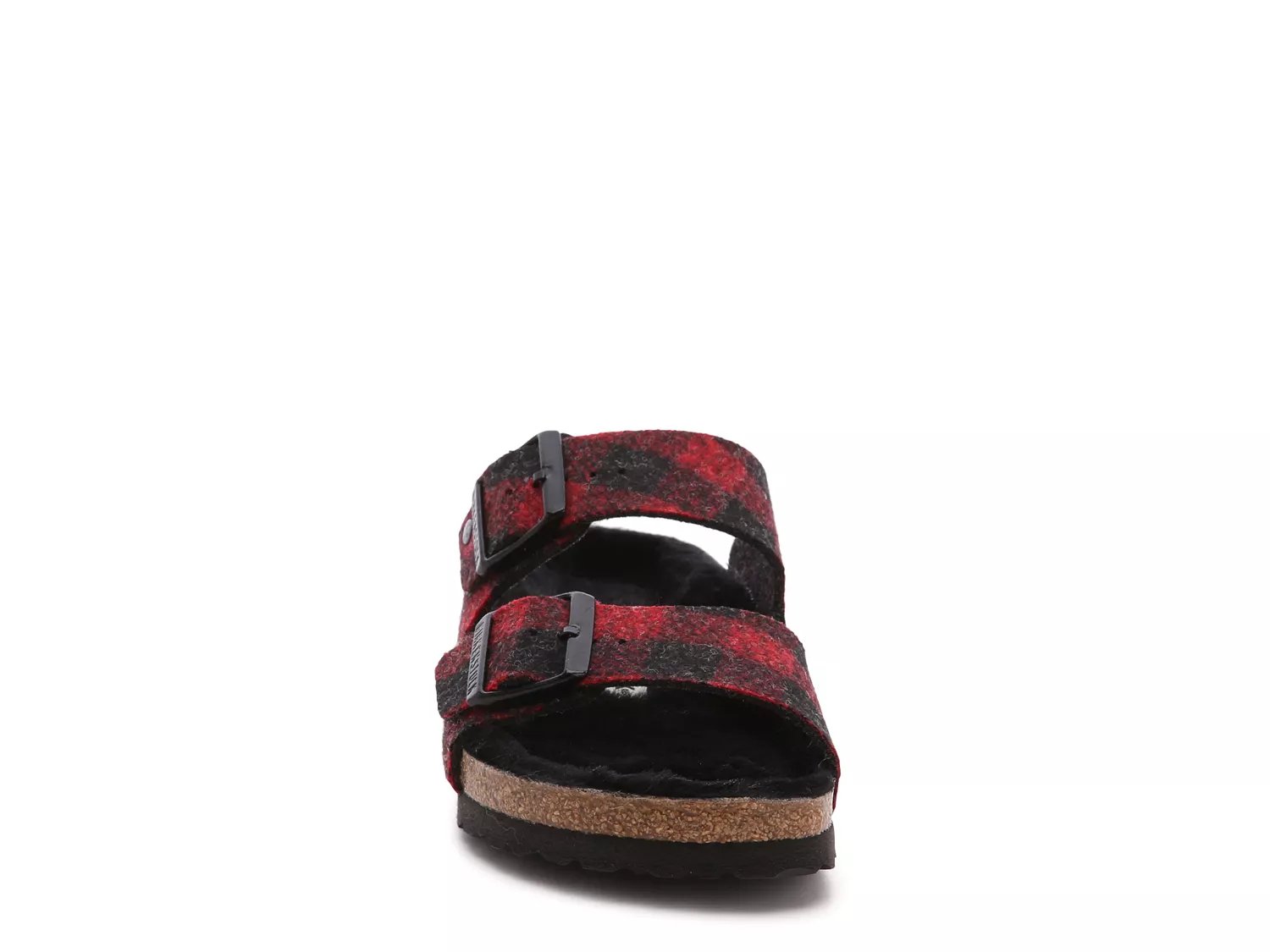 buffalo plaid birkenstocks