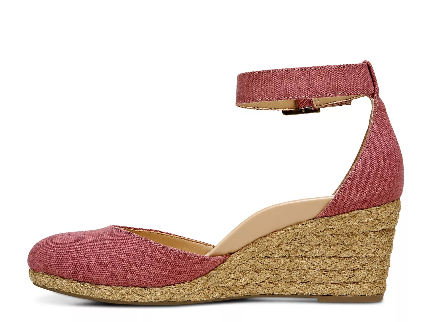 vionic clarisa raffia espadrille wedge