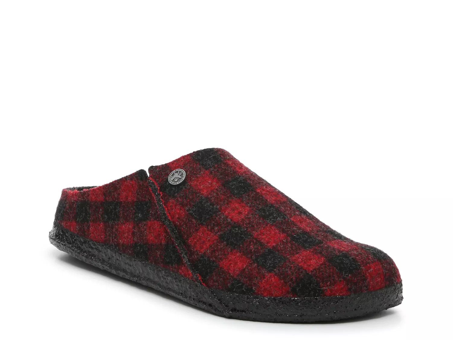 Red plaid slippers discount mens