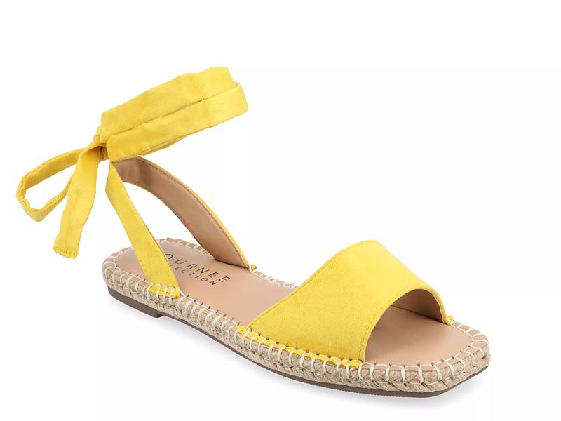 Shop Women s Yellow Flat Sandals DSW