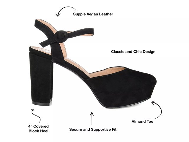 Journee Collection Roslynn Platform Pump