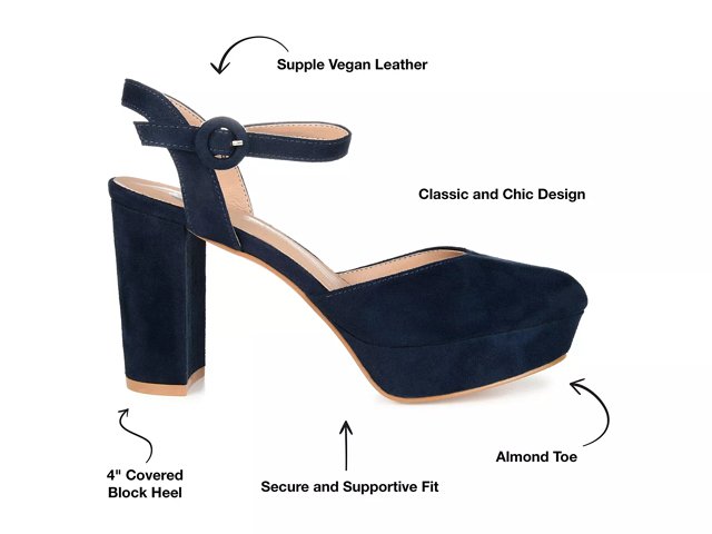 Journee Collection Roslynn Platform Pump