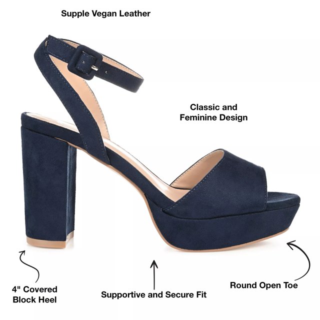 Journee Collection Nairri Platform Sandal