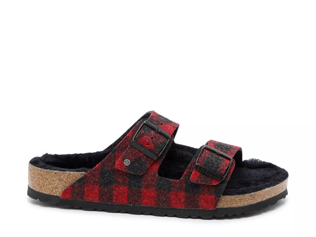 Birkenstock Arizona Shearling Slide Sandal Men s