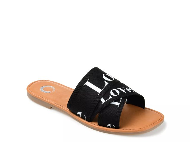 Journee Collection Ivante Slide Sandal Free Shipping DSW