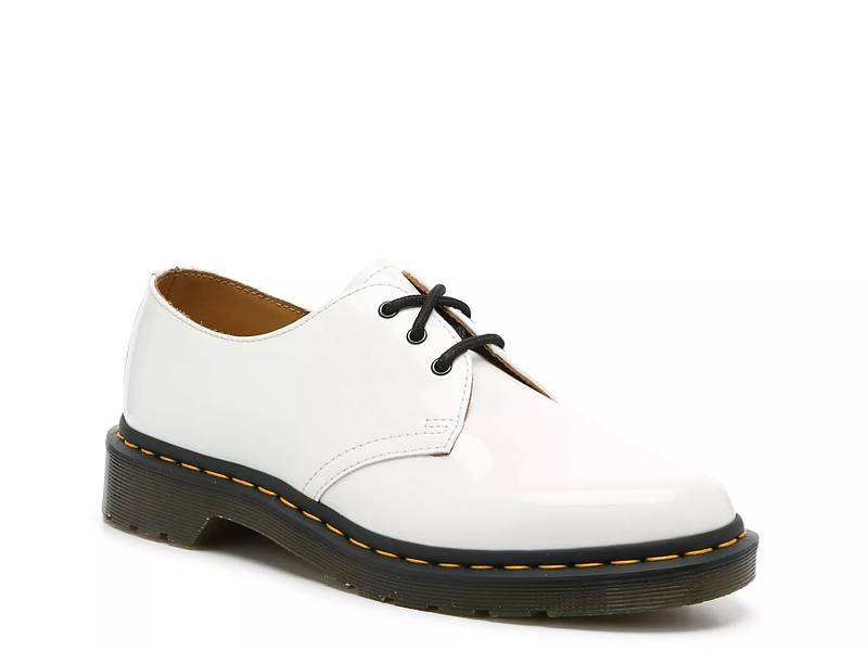 All white doc hot sale martens womens