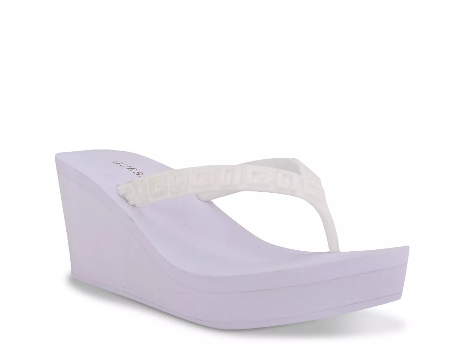 Guess flip flops online wedge