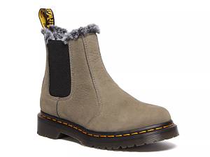 DR MARTENS Combs Women Faux Fur-Lined Casual Boots