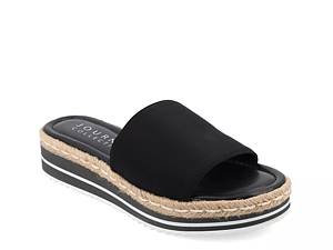 Dsw black hot sale slides