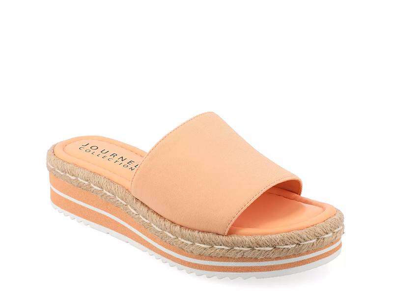 Wide fashion width espadrille flats