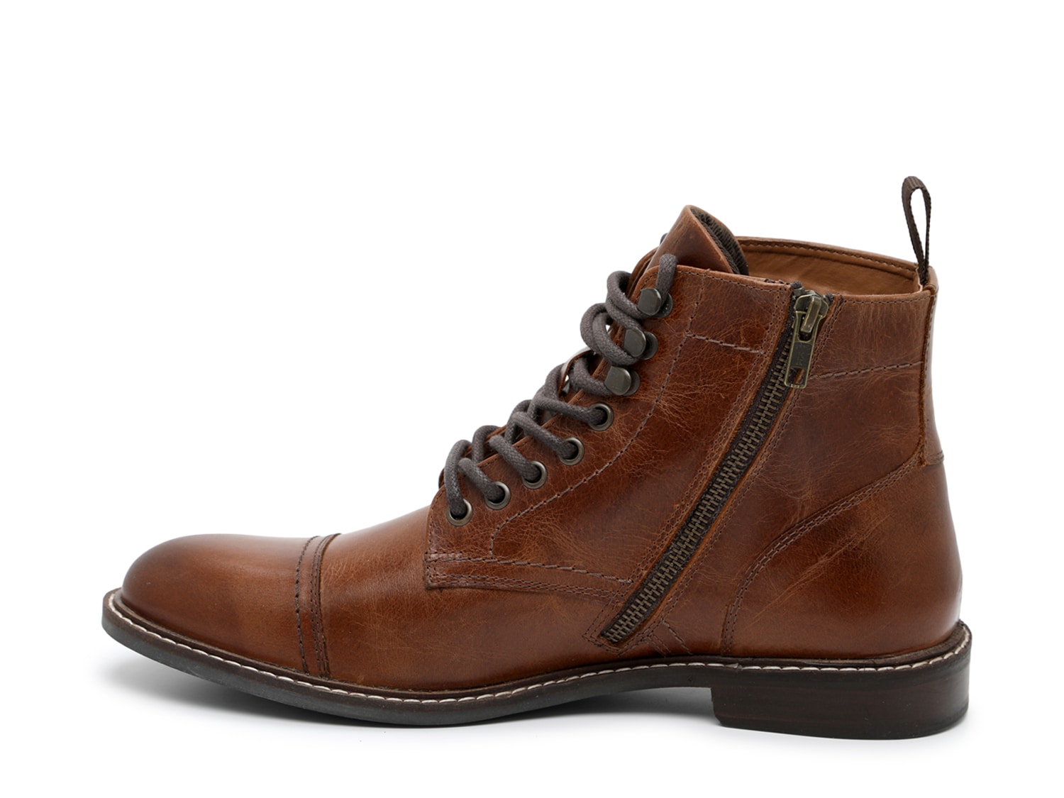 crown vintage cap toe boot