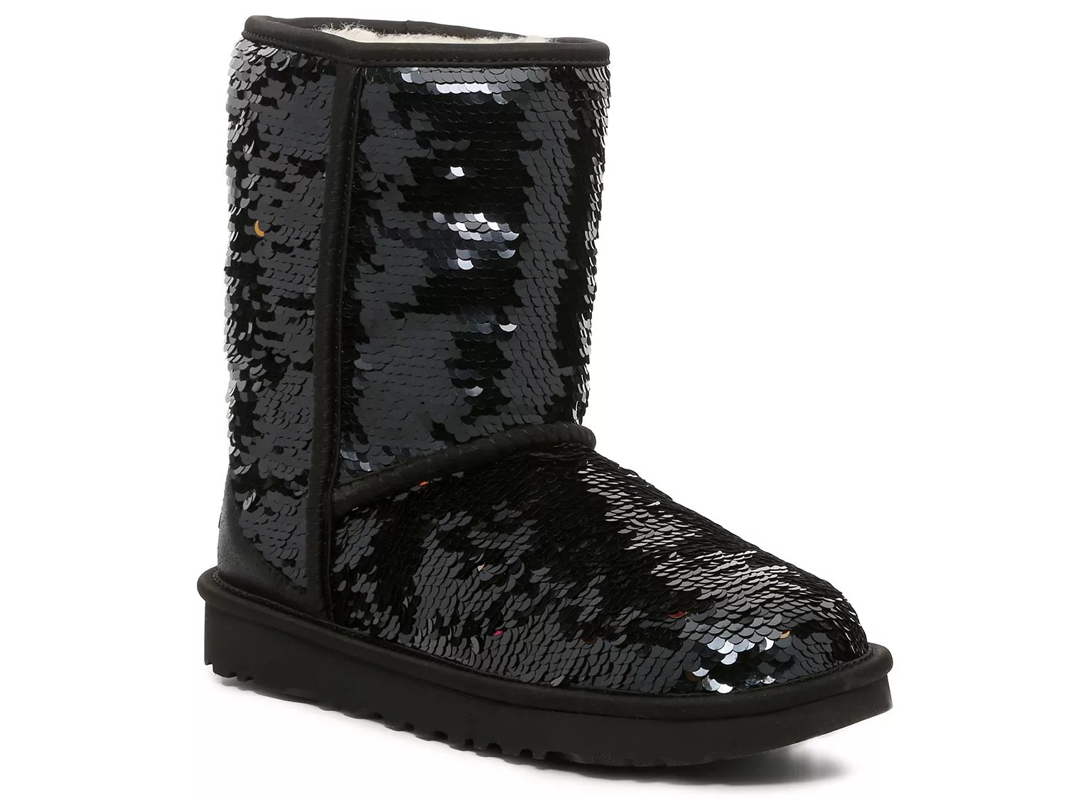 UGG Classic Short Sequin Bootie - Free Shipping